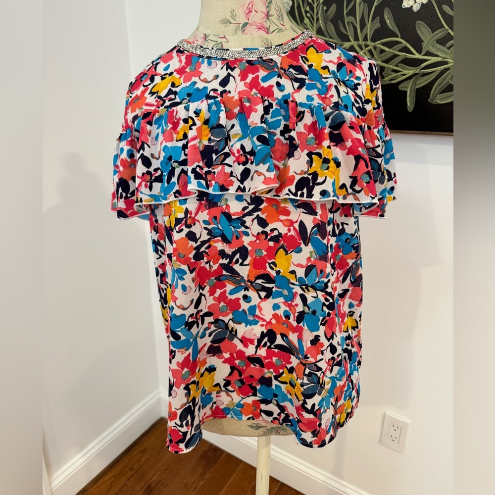 Juicy Couture Floral Blouse